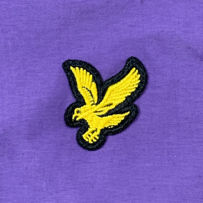 Lyle & Scott purple zip jacket