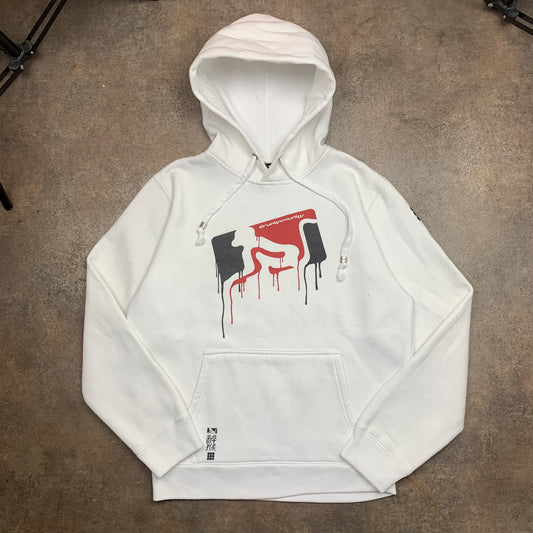 Drunknmunky 00s graphic boxy hoodie