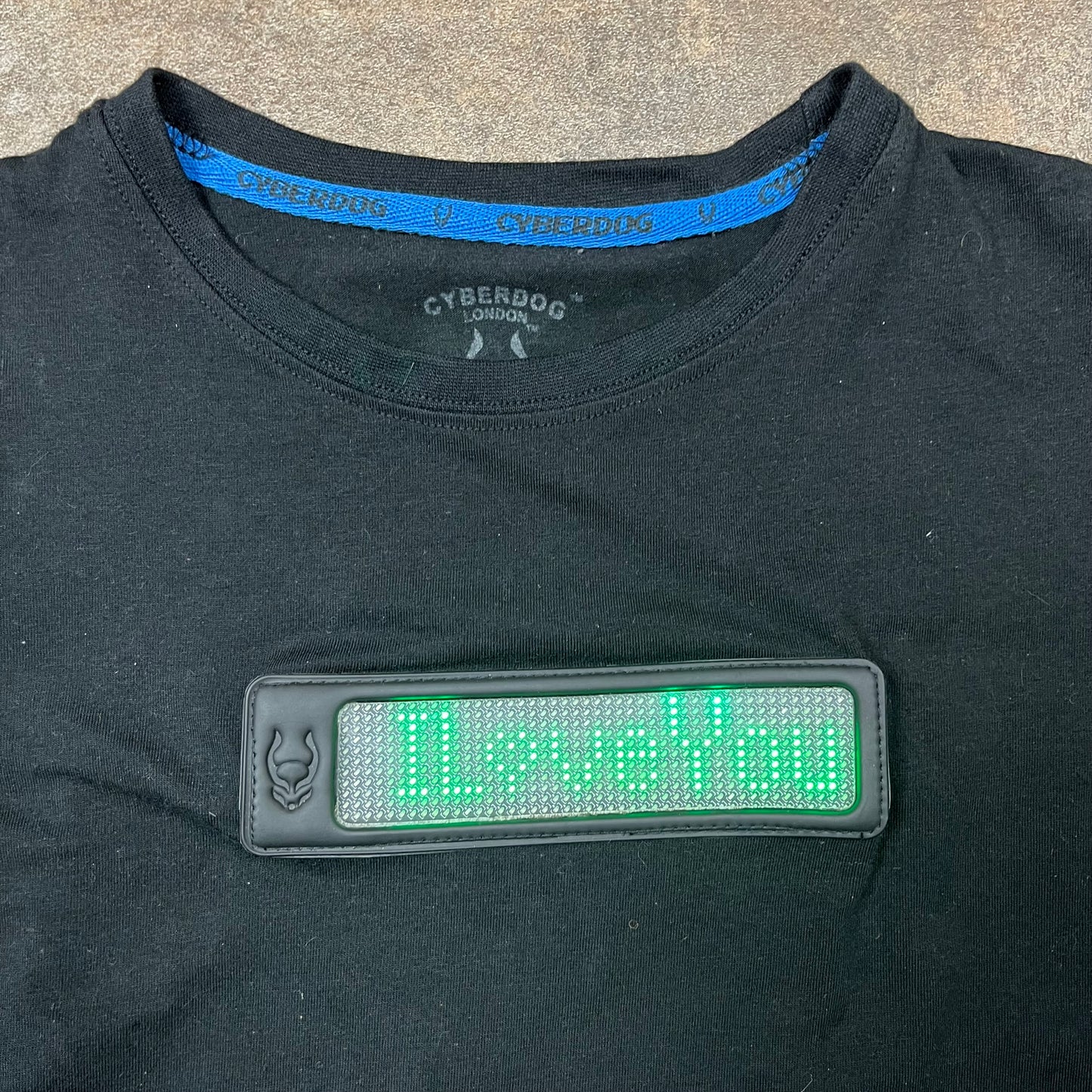 Cyberdog 00s LED screen baby tee (L)