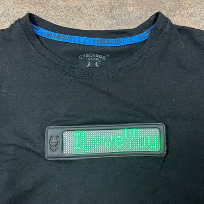 Cyberdog 00s LED screen baby tee (L)