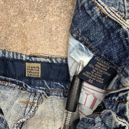 Marithé + François Girbaud 00s blue baggy jeans