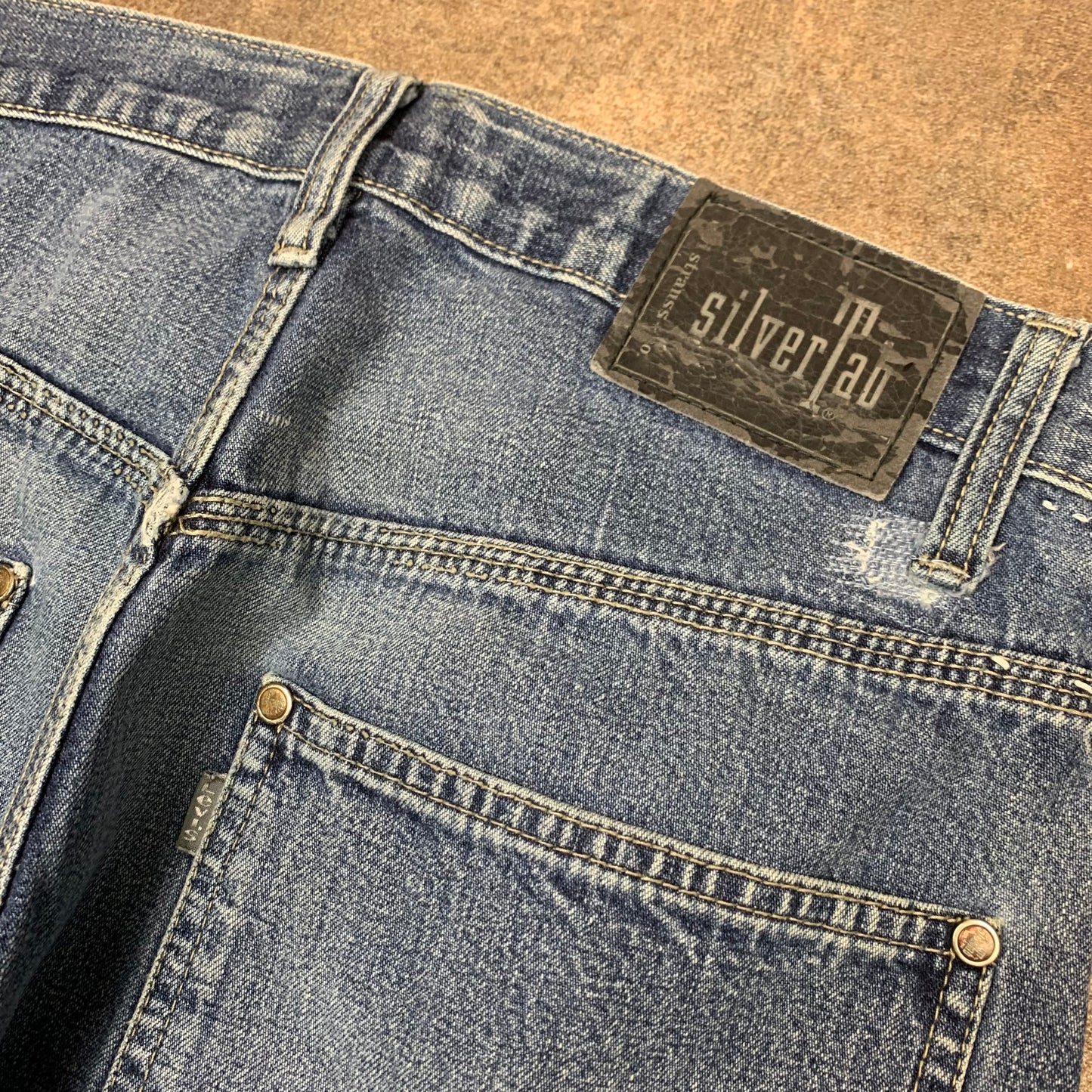 Levi's Silvertab 00s carpenter baggy jeans