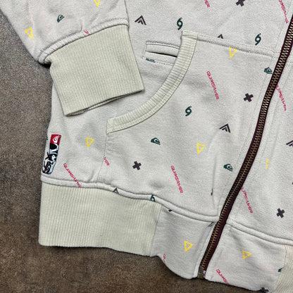 Quiksilver 00s full zip hoodie (M)