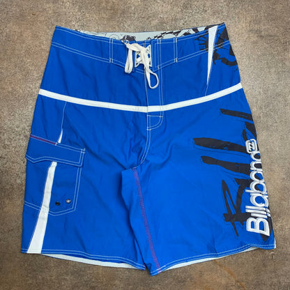 Billabong 00s Parko signature blue boardshorts