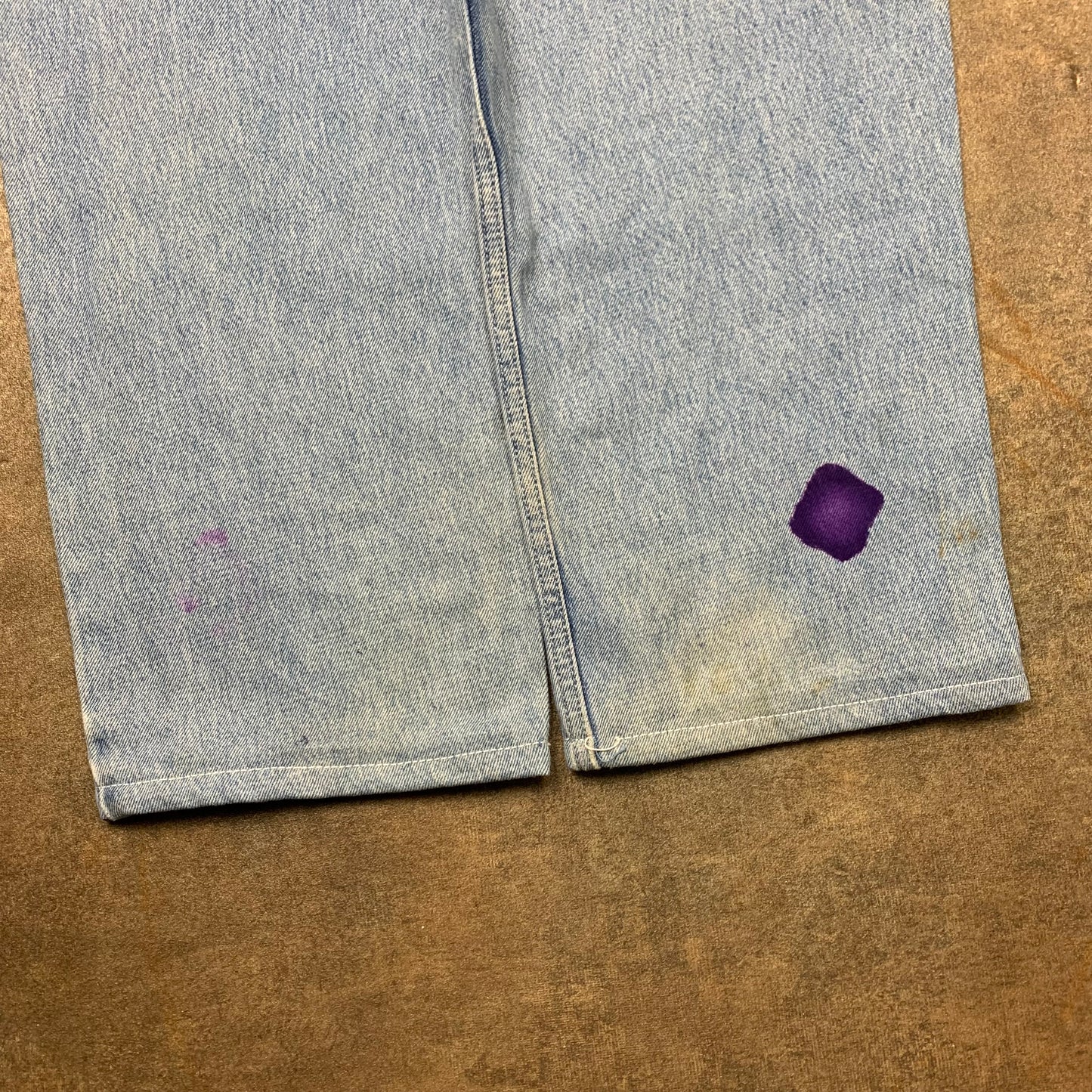Levi's Silvertab 00s baggy pale blue jeans