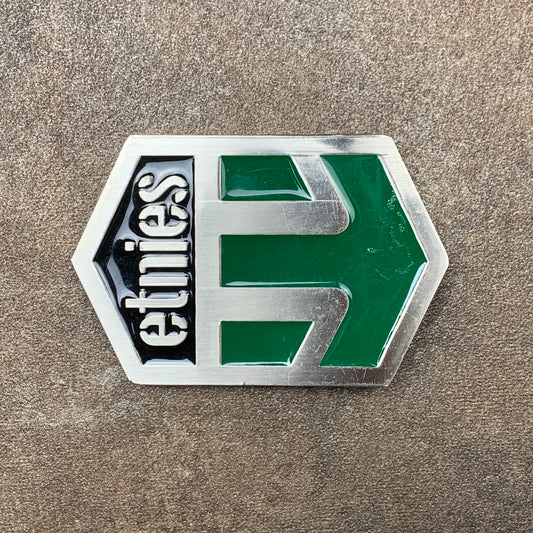 Etnies 00s logo belt buckle