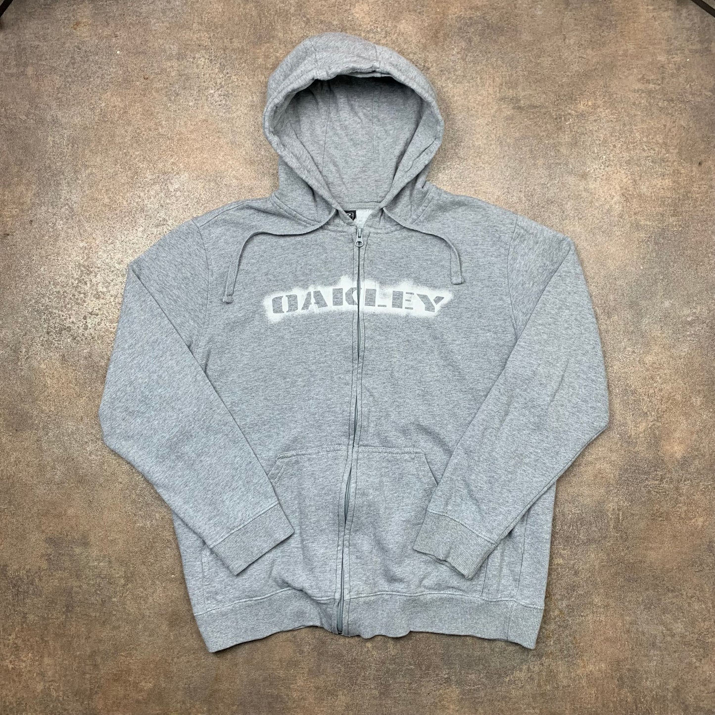 Oakley 00s graphic zip hoodie