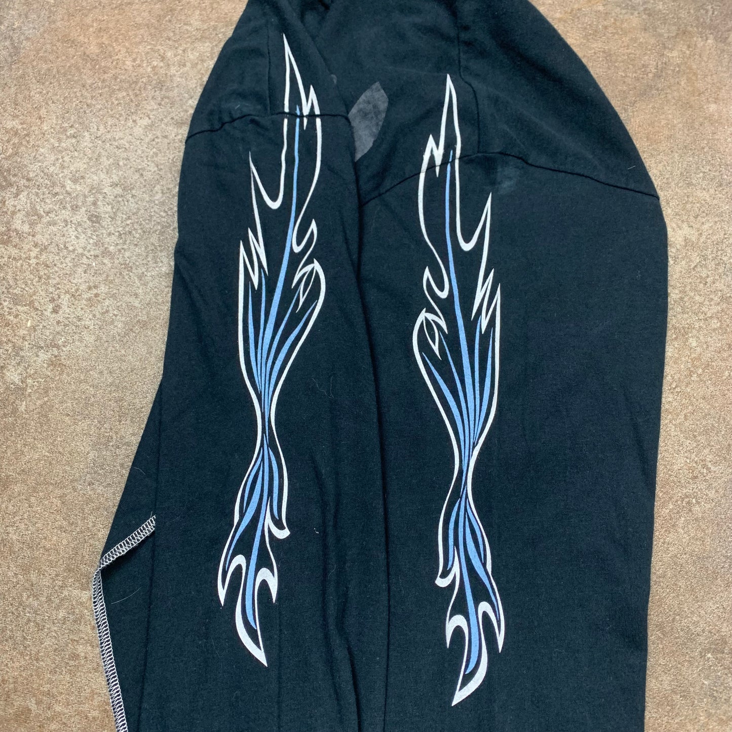 O'Neill 00s navy graphic long sleeve tee