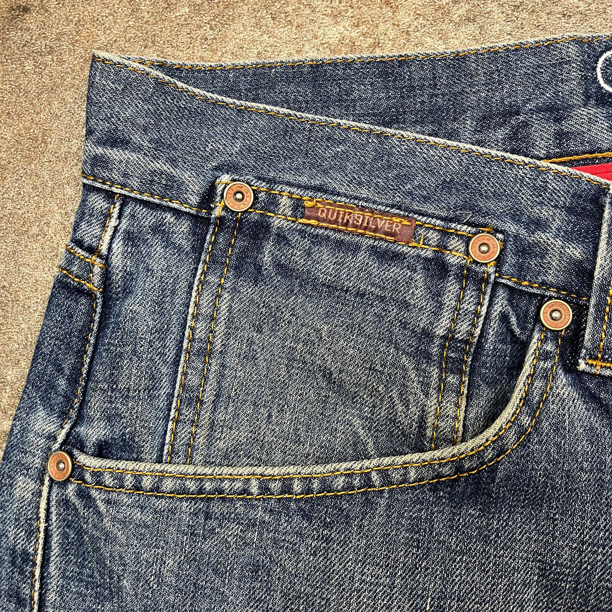 Quiksilver 00s baggy jeans (34")