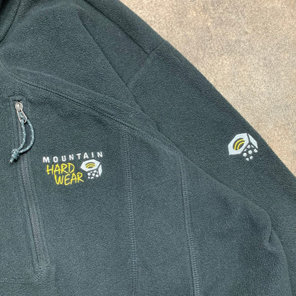 Mountain Hardwear 00s black zip fleece
