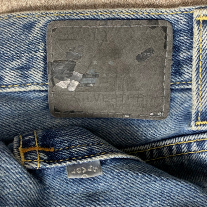 Levi's Silvertab 00s baggy blue jeans