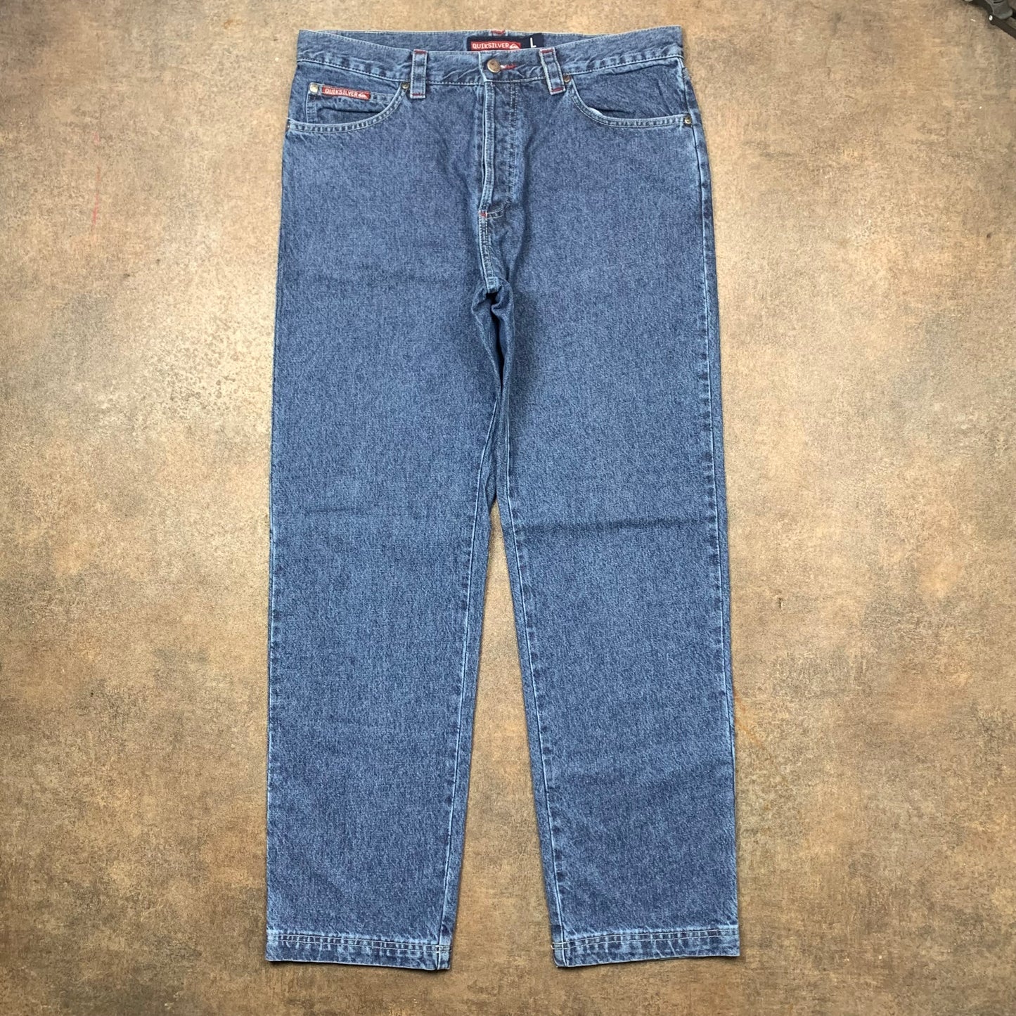 Quiksilver 00s baggy navy jeans