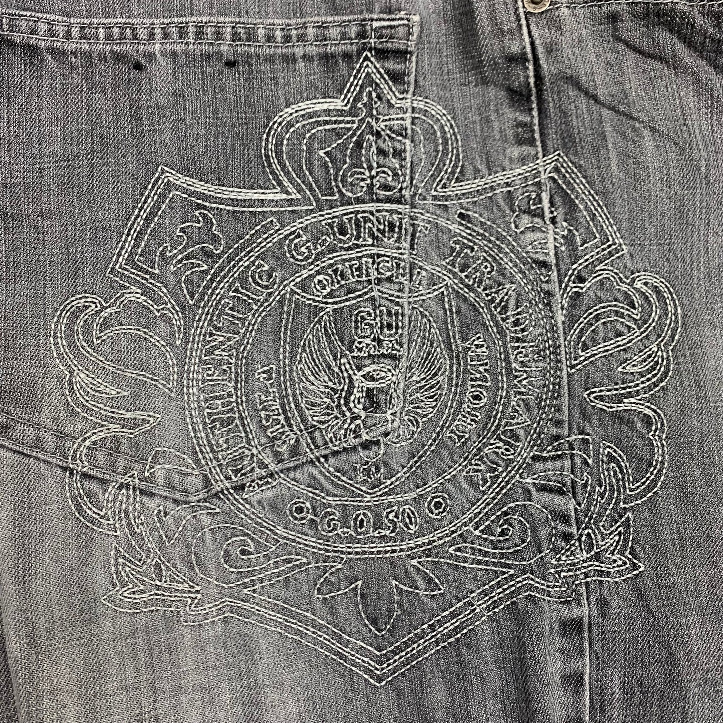 G-Unit 00s baggy graphic jeans (34")