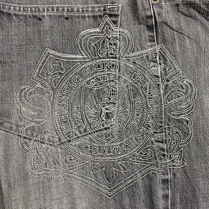 G-Unit 00s baggy graphic jeans (34")