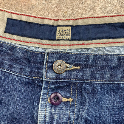 Marithé et François Girbaud 00s baggy navy jorts