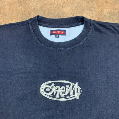 O'Neill 00s navy graphic boxy tee