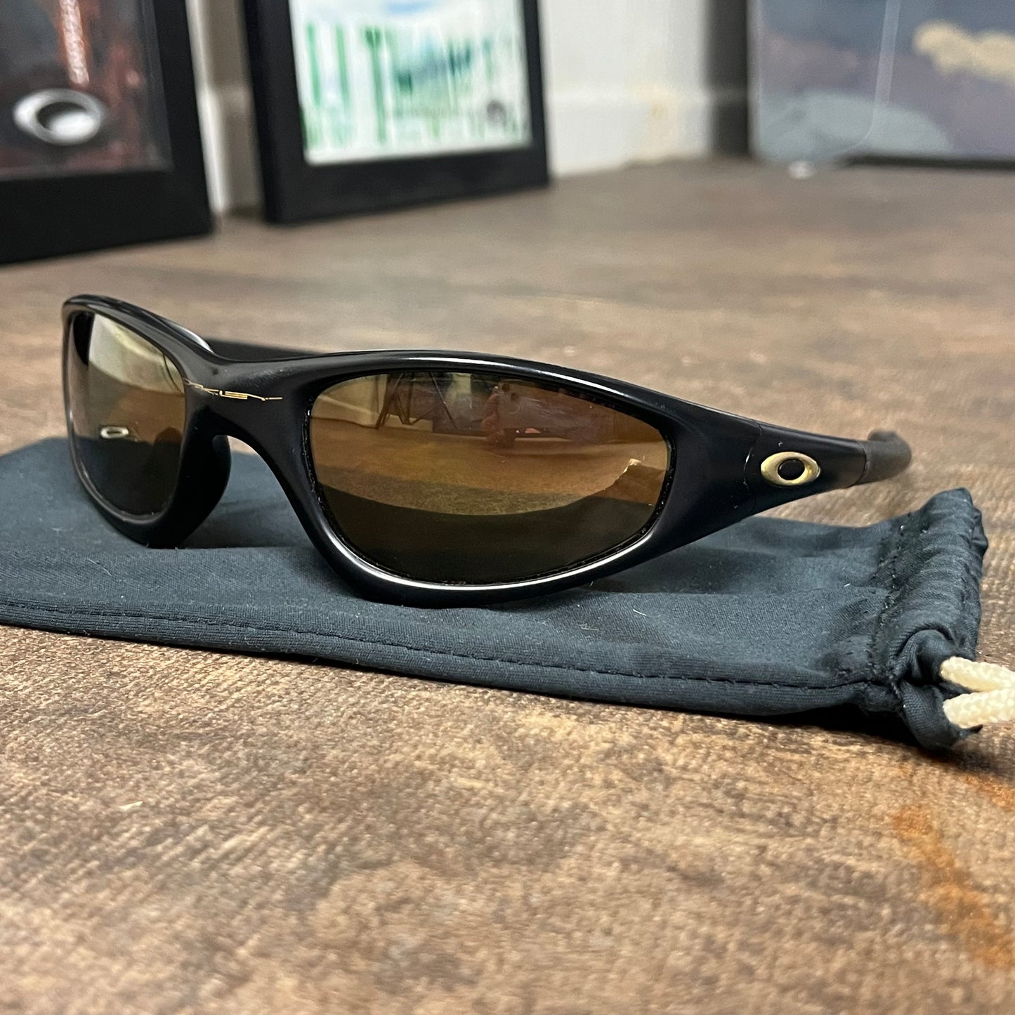 Oakley Software 00s Straight Jacket sunglasses