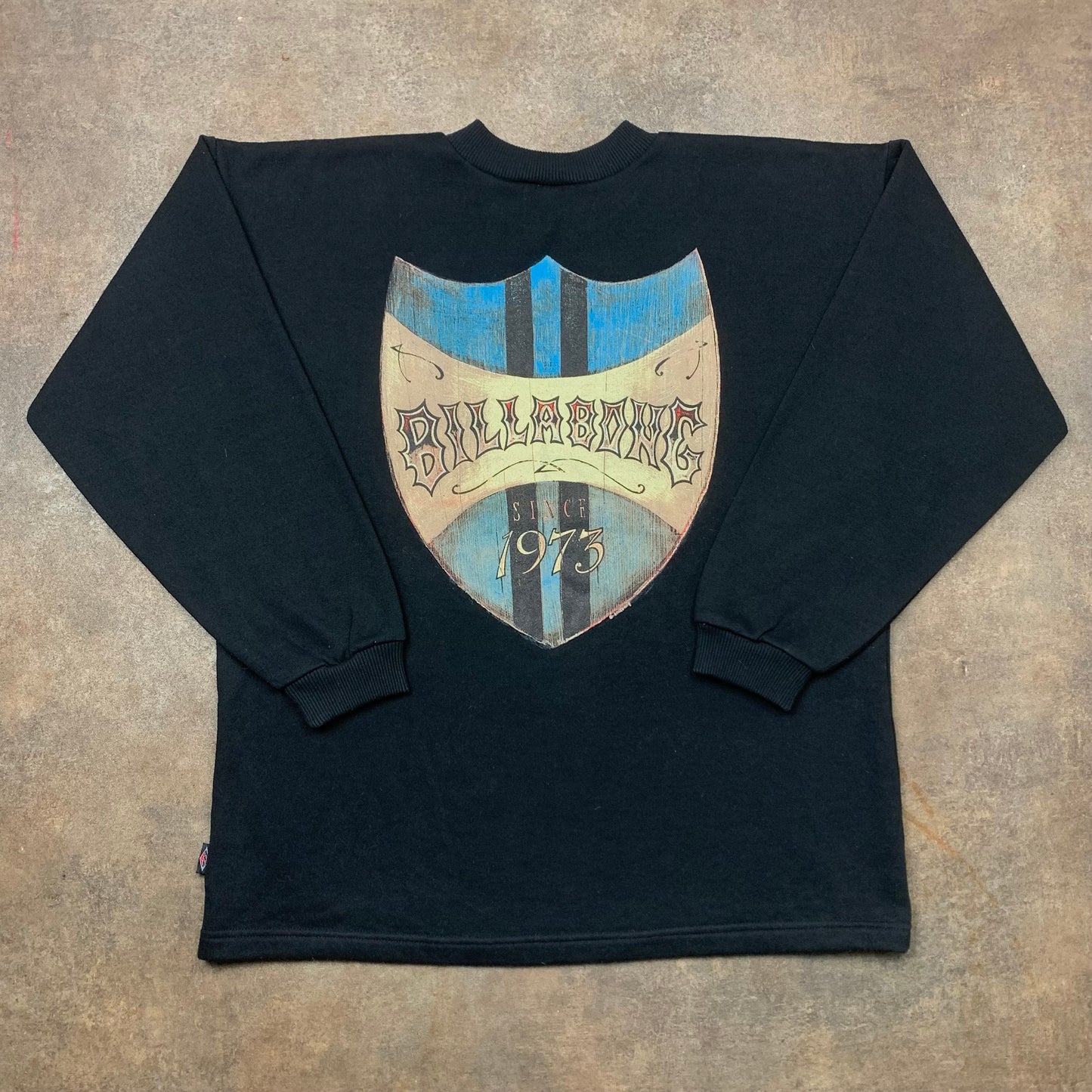 Billabong 1992 boxy graphic sweater (S)