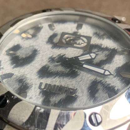 Ecko Unltd. 00s leopard print watch