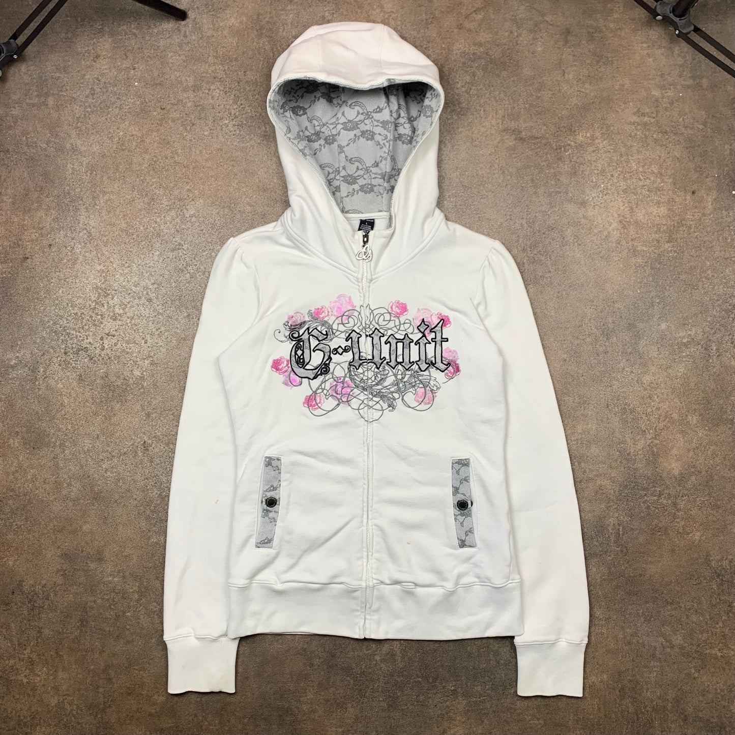 G-Unit 00s Women's graphic zip hoodie