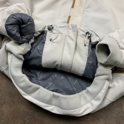 Oakley 00s corduroy fur hood parka (S)