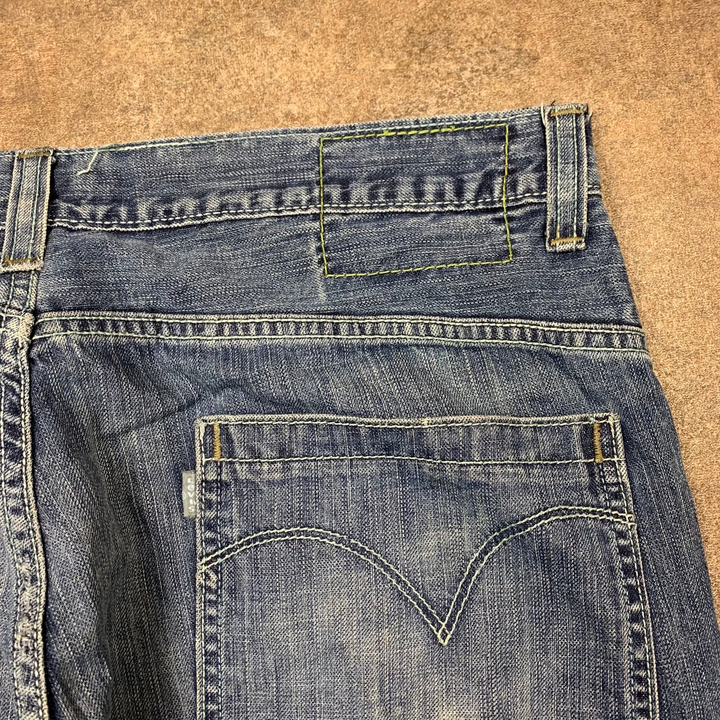 Levi's Silvertab 00s flared faded jeans (36")