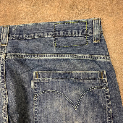 Levi's Silvertab 00s flared faded jeans (36")