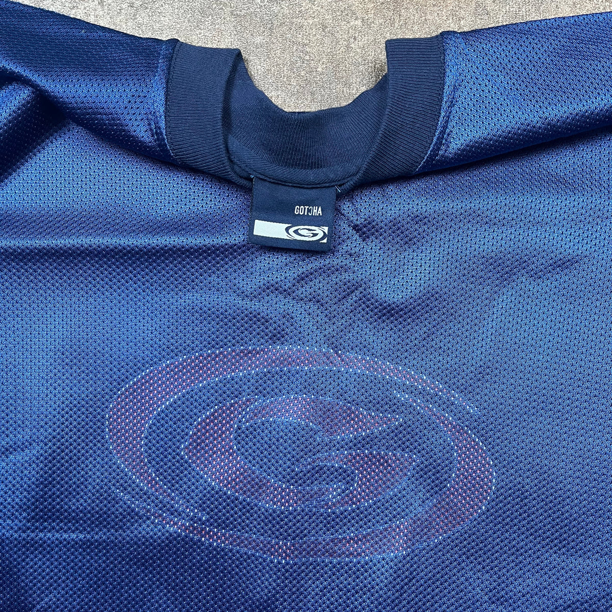Gotcha 90s mesh graphic tee (M)