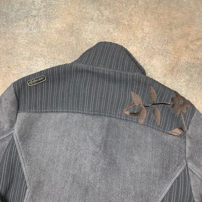 Oxbow 00s grey-brown quarter zip (M)