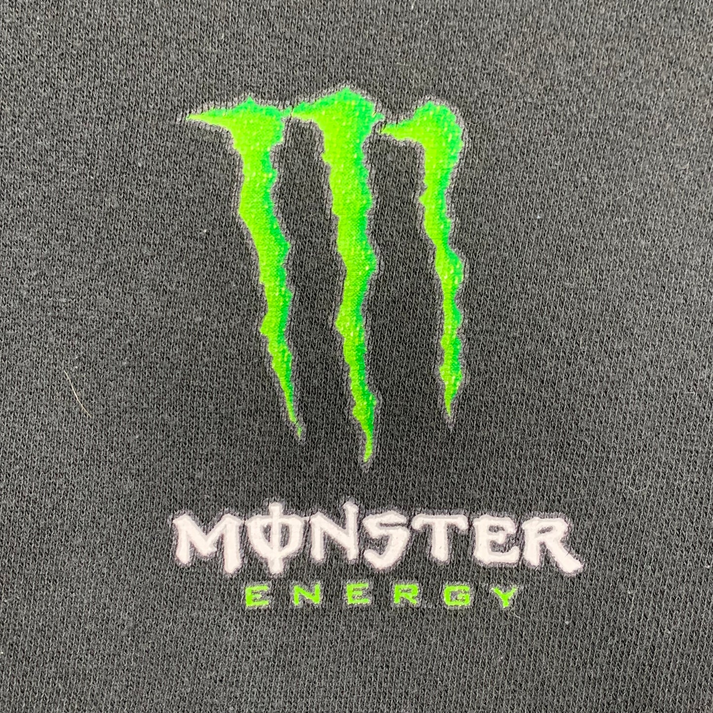 Monster Energy 00s boxy graphic hoodie