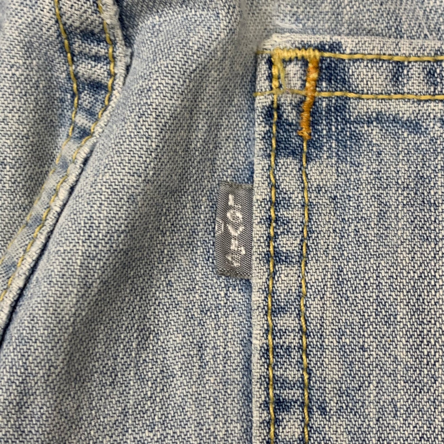 Levi's Silvertab 00s baggy pale blue jeans (33")