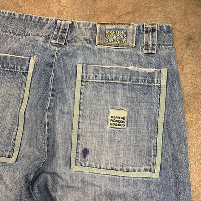 Marithé + François Girbaud 00s baggy blue jeans