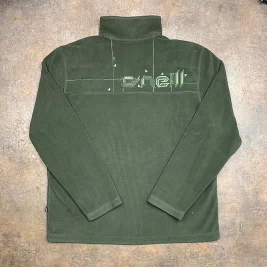 O'Neill 00s embroidered quarter zip fleece