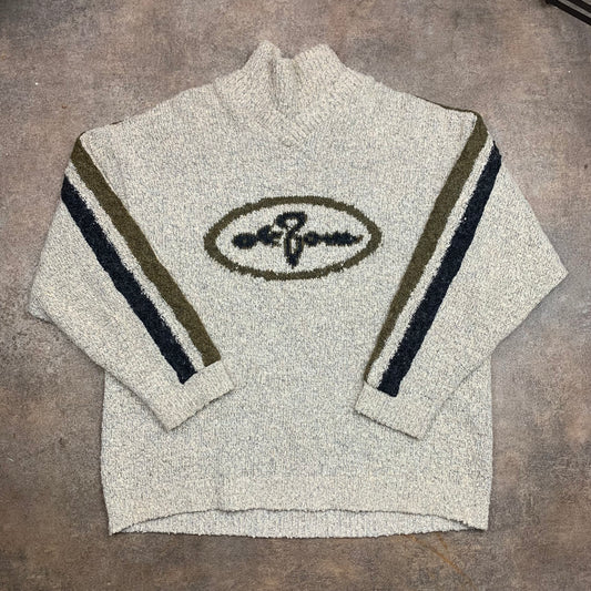 Oxbow 90s chunky knit graphic jumper