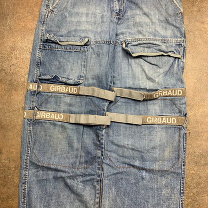 Marithé + François Girbaud 00s blue baggy jeans