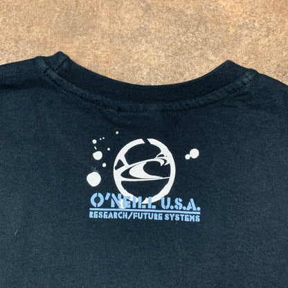 O'Neill 00s navy graphic long sleeve tee