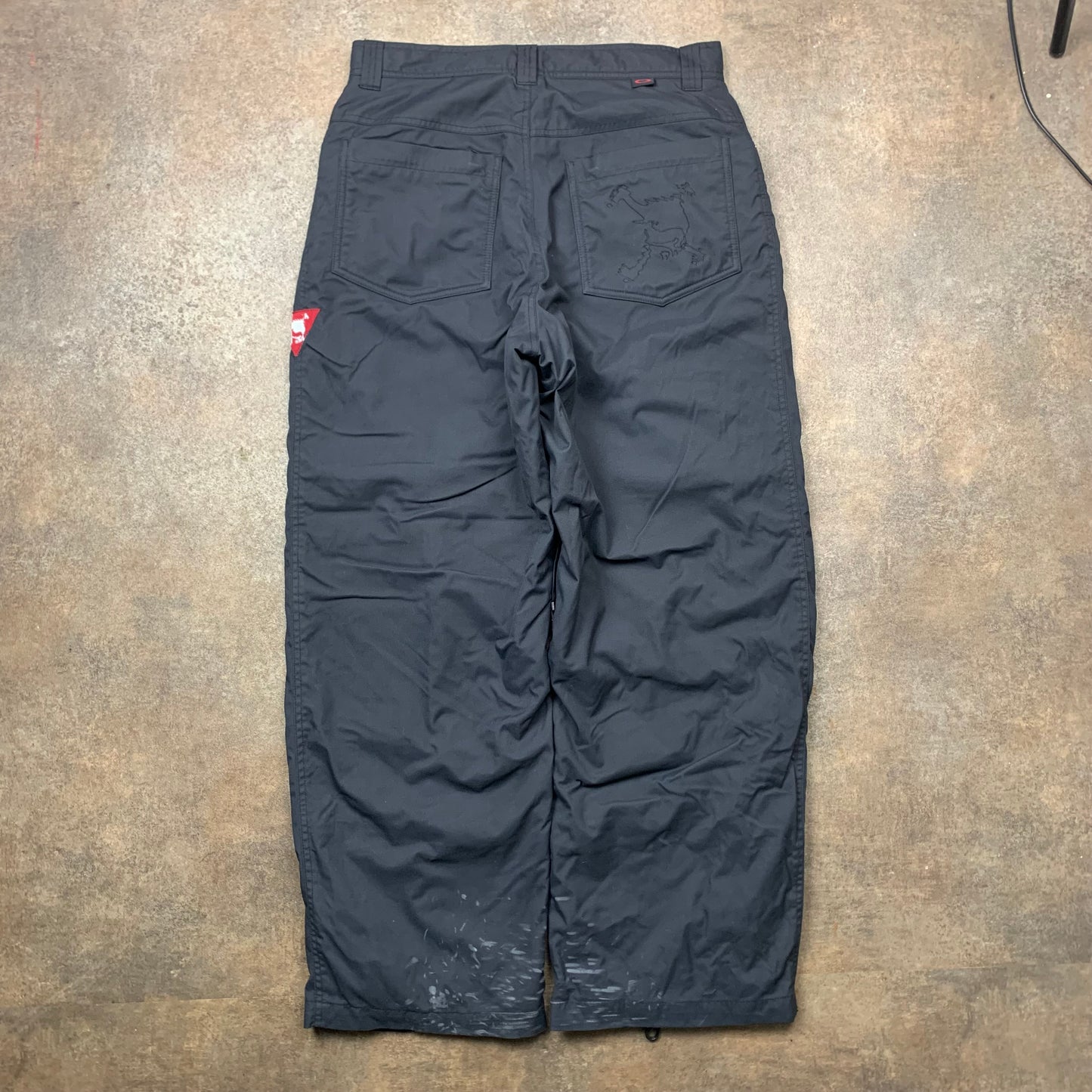Oakley Software 00s baggy skull ski trousers (M)