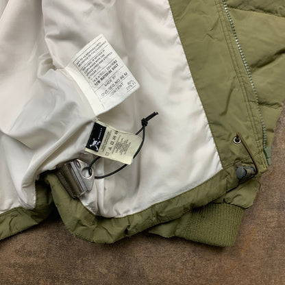 Oakley 00s green utilised puffer jacket (L)