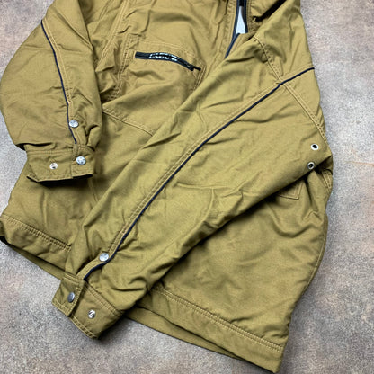 Oxbow 90s khaki heavy lined jacket (S)