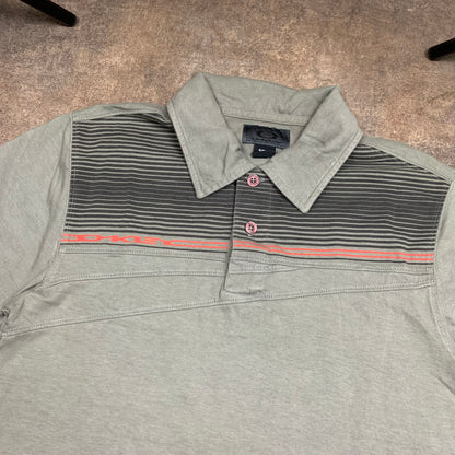 Oakley 00s grey graphic polo shirt