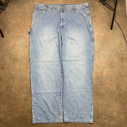 Levi's Silvertab 00s baggy carpenter blue jeans