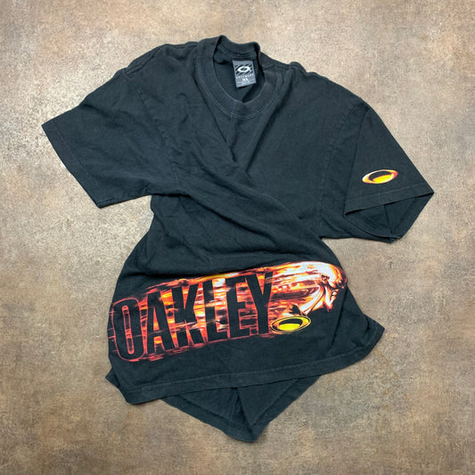 Oakley Software 90s flame graphic tee (XL)