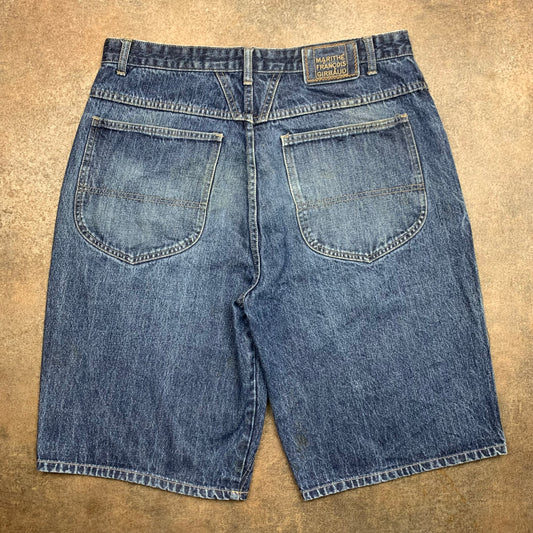 Marithé et François Girbaud 00s baggy navy jorts