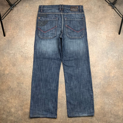 Billabong 00s baggy navy denim jeans