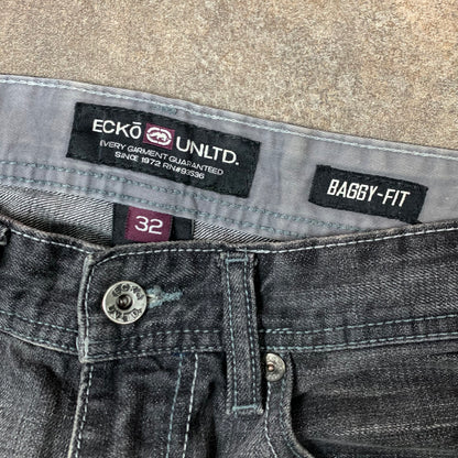 Ecko Unltd. 00s graphic baggy jeans (32")