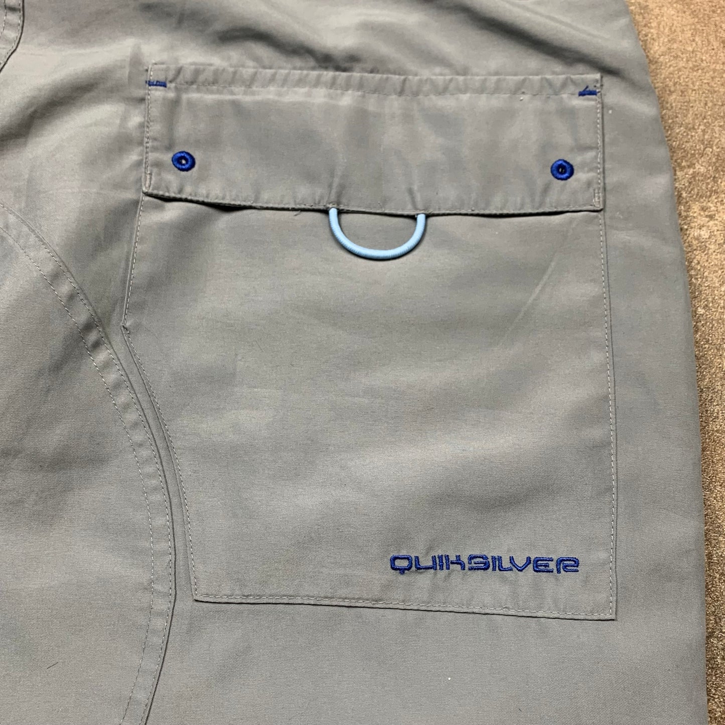 Quiksilver 00s baggy grey joggers (L)