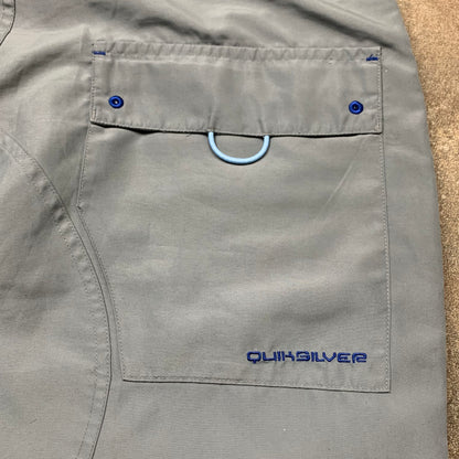Quiksilver 00s baggy grey joggers (L)