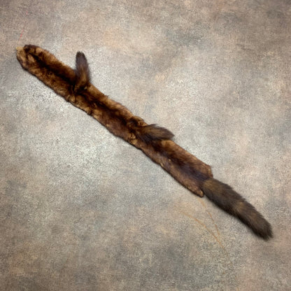 Brown Mink taxidermy scarf