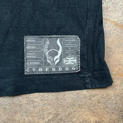 Cyberdog 00s spine graphic tee (M)