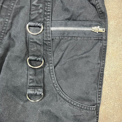 Tripp NYC 90s baggy zip off jeans (30")